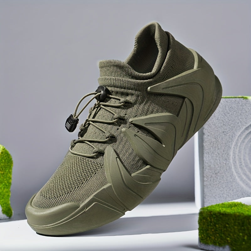 Chaussures de sport décontractées pour homme, lacets visibles