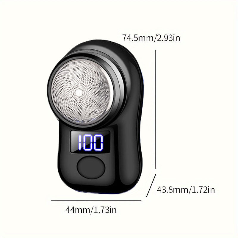 Rasoir USB portable, design ergonomique et léger