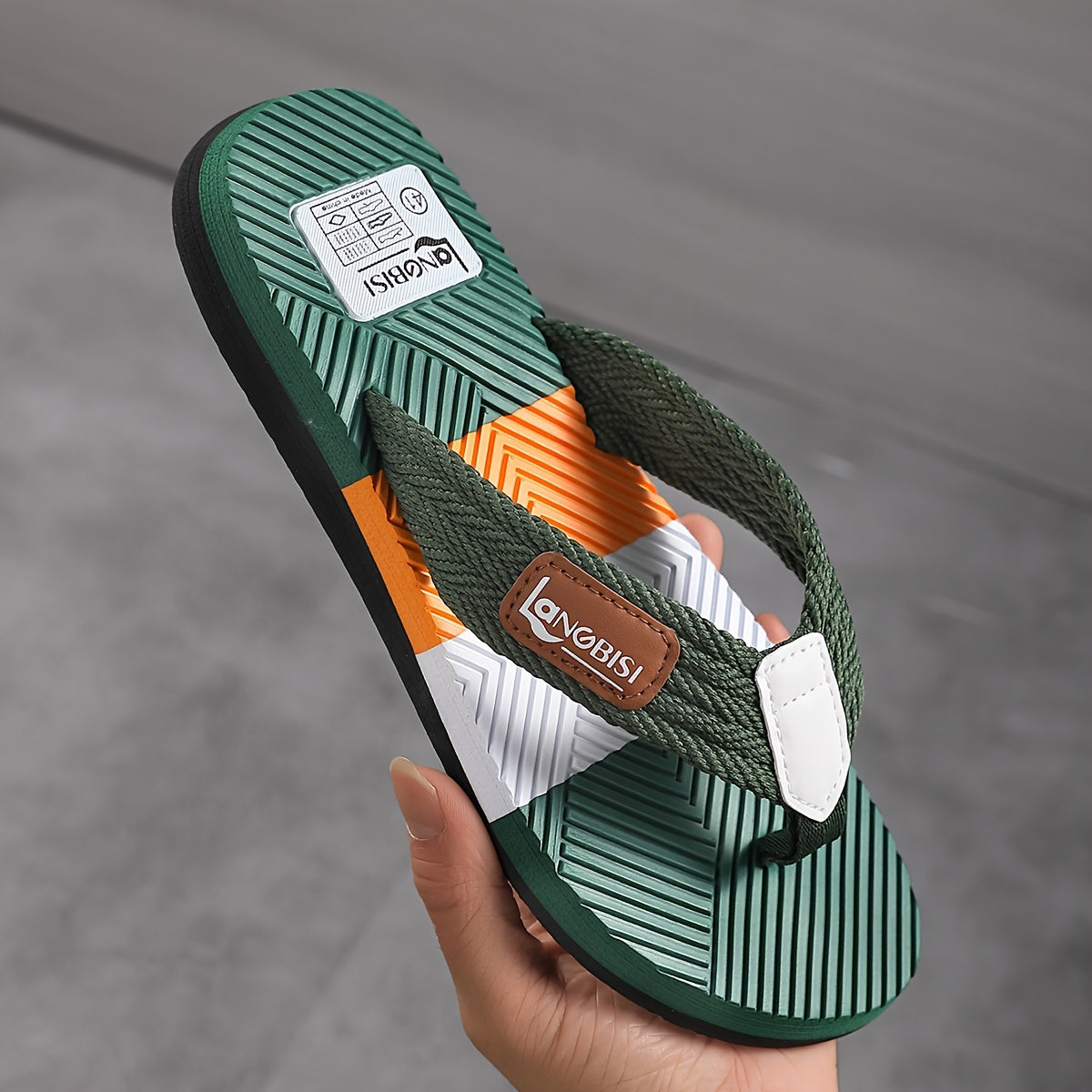 Sandales d’été unisexe, tongs légères pour homme et femme