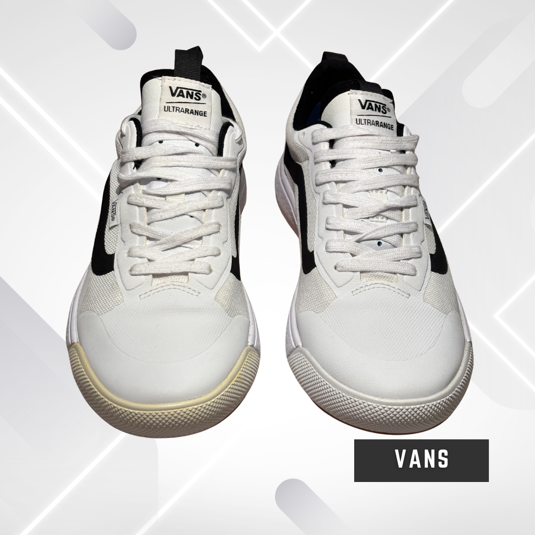 Vans Sneakers Unisexe – Taille 8.5 US – Chaussures Skate Casual – Usagé Bon État