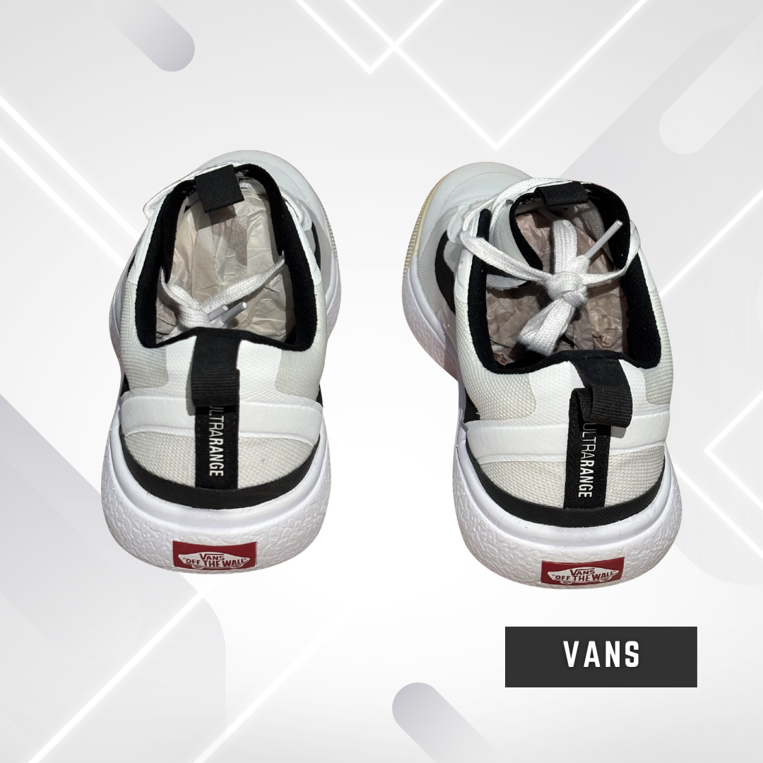 Vans Sneakers Unisexe – Taille 8.5 US – Chaussures Skate Casual – Usagé Bon État
