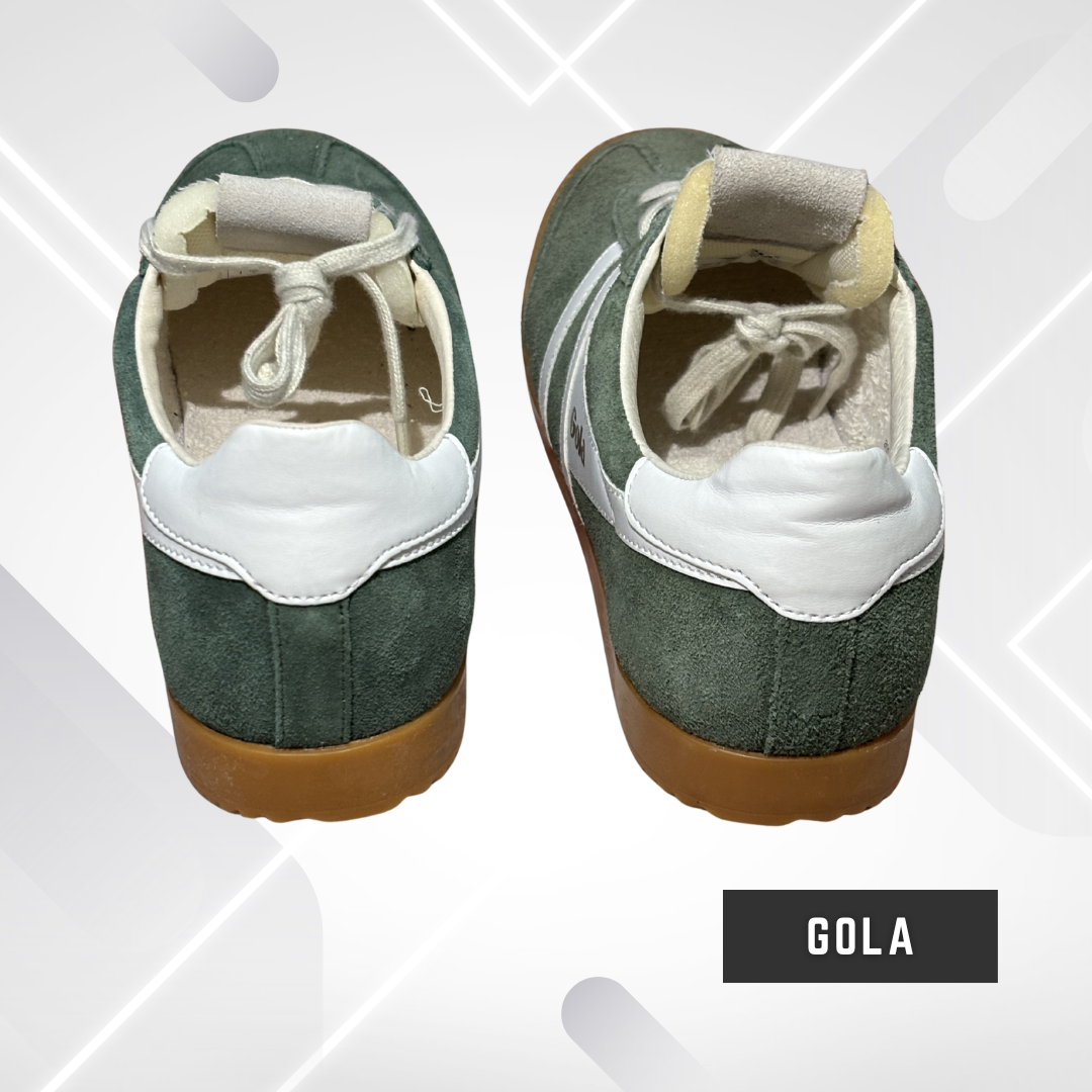 Gola Sneakers Unisexe – Taille 9 US – Chaussures Vintage Casual – Usagé Bon État