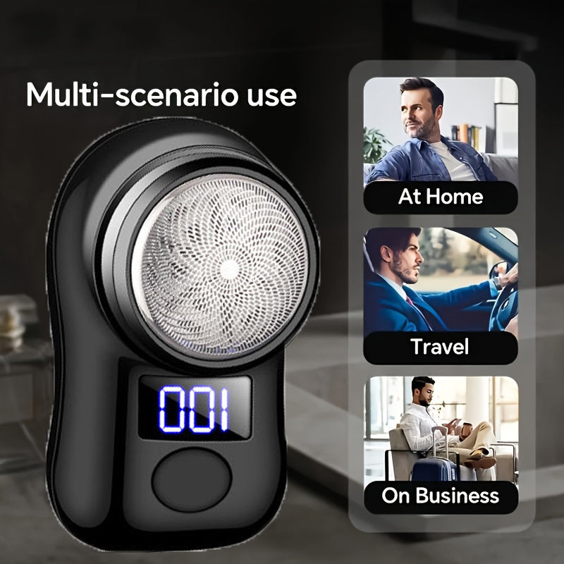 Rasoir USB portable, design ergonomique et léger

