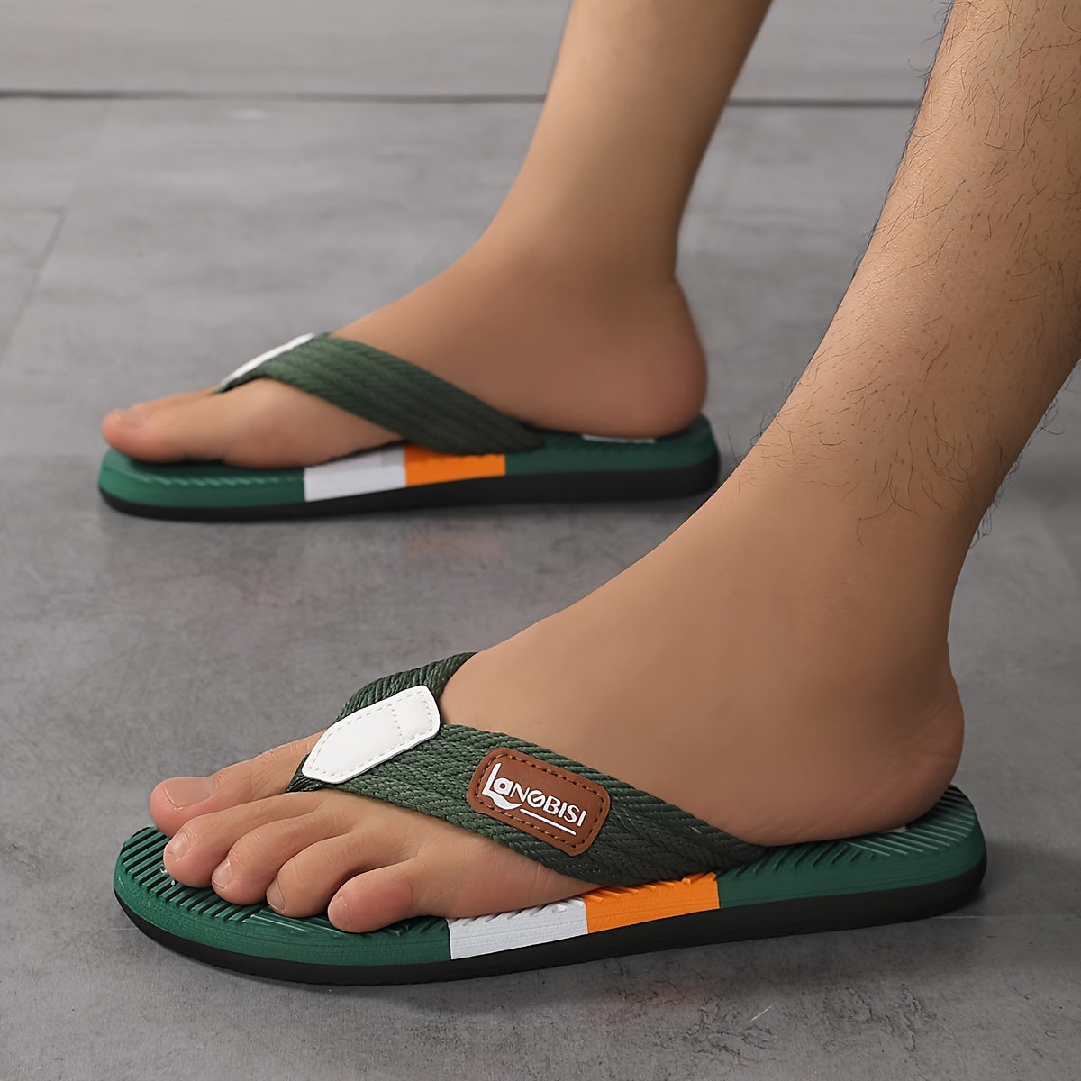 Sandales d’été unisexe, tongs légères pour homme et femme