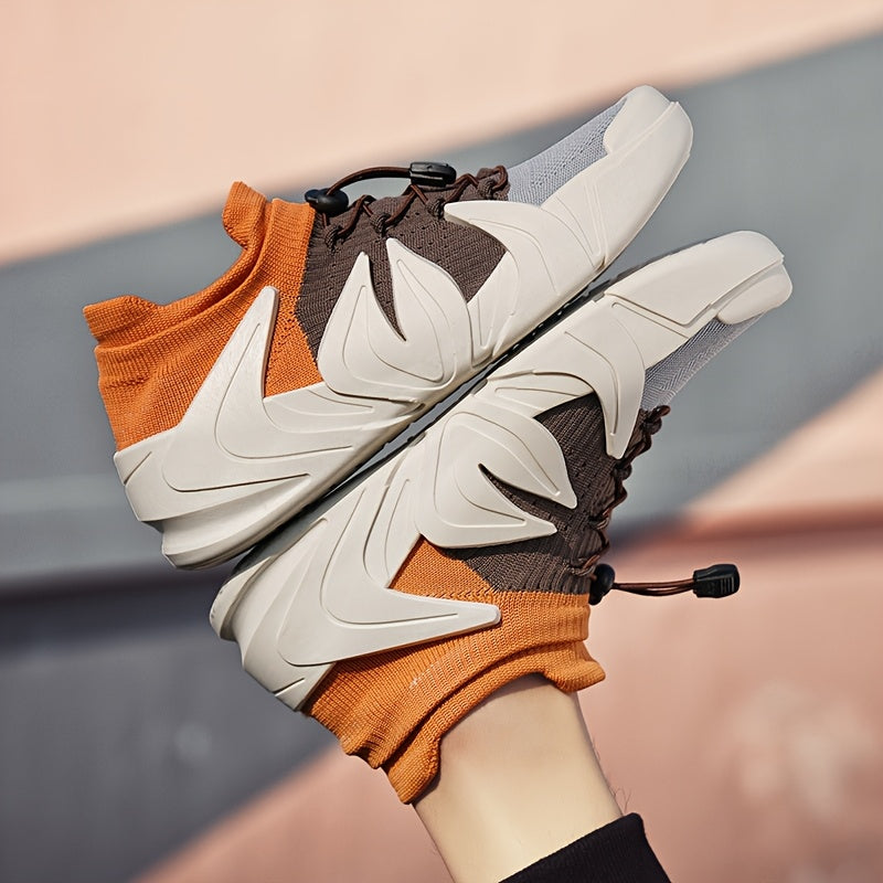 Sneakers homme style casual, semelle légère et design moderne