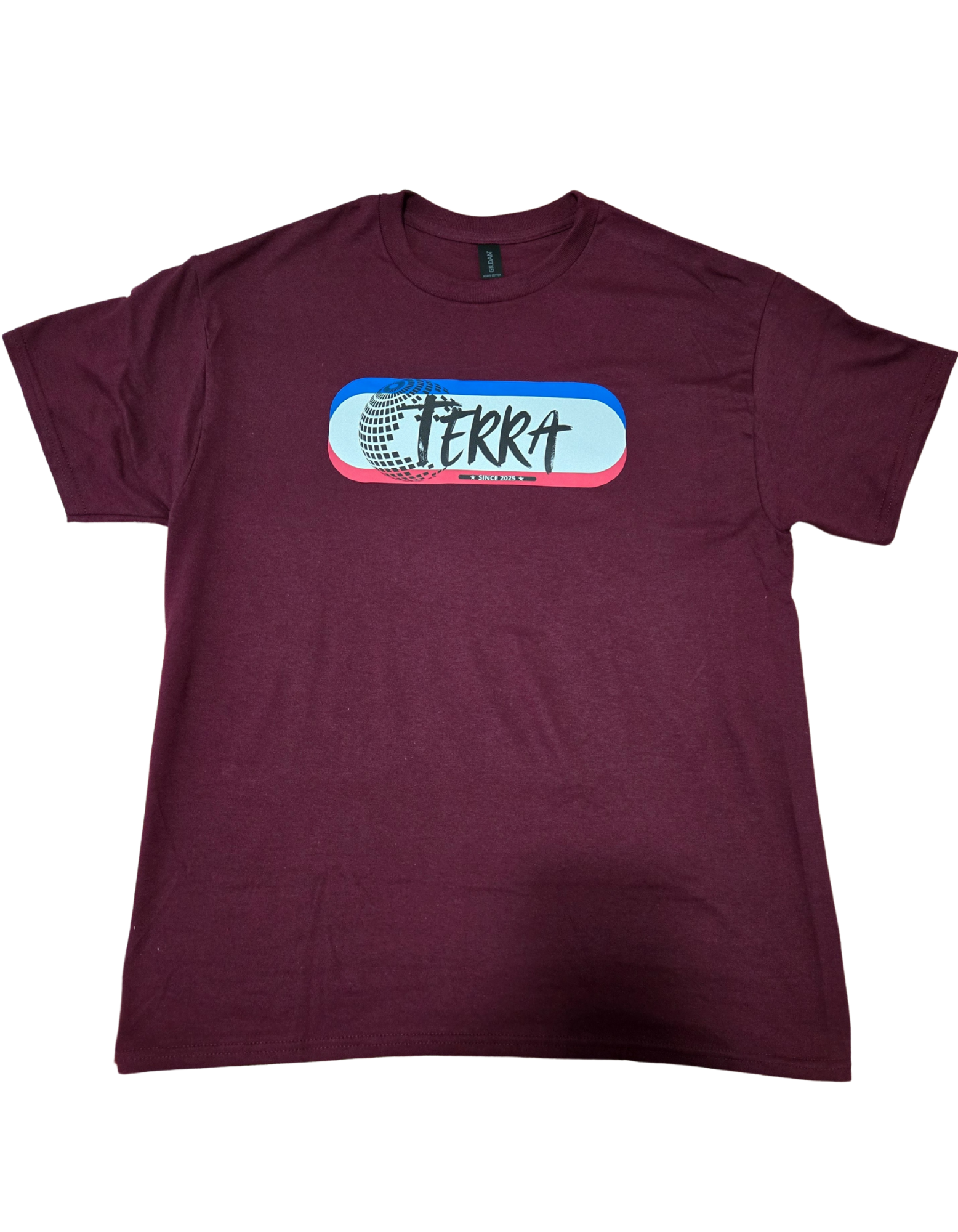 T-shirt à manches courtes en coton, modèle unisexe confortable et léger