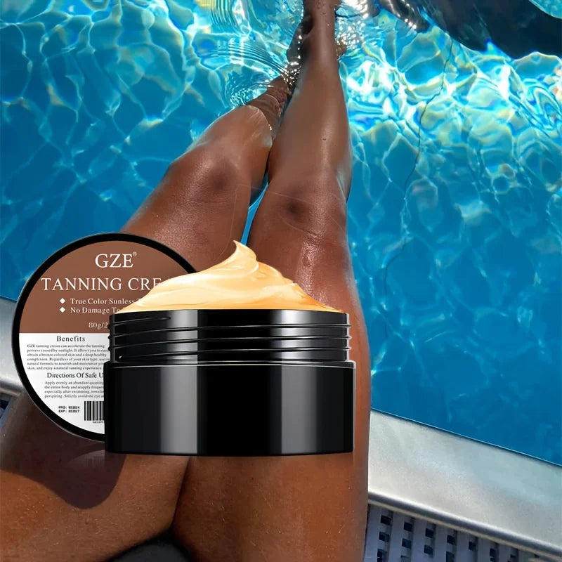 Soin autobronzant GZE - effet bronzé naturel pour tous les types de peau
