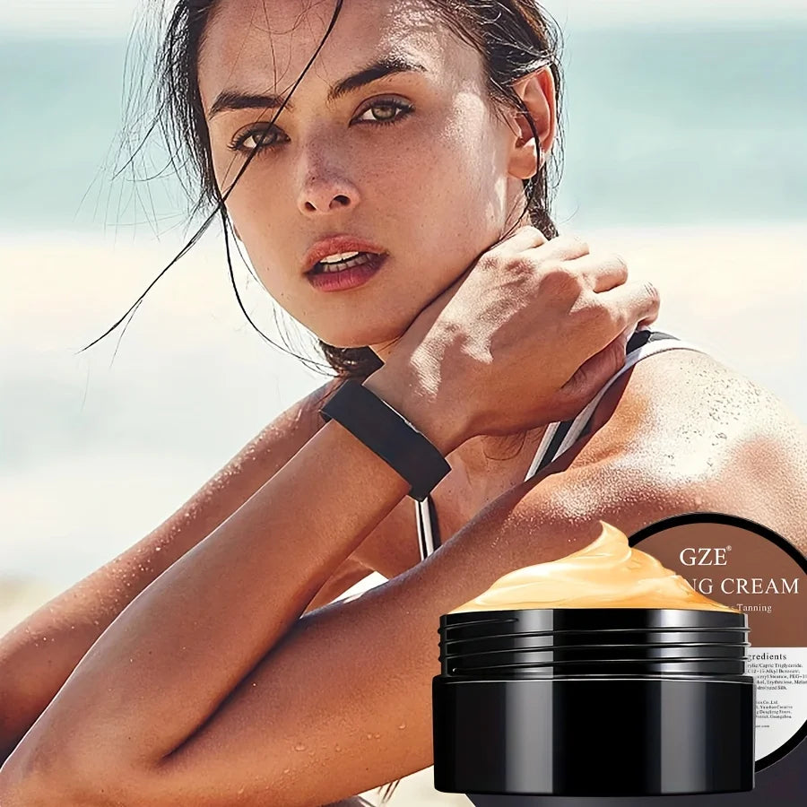 Soin autobronzant GZE - effet bronzé naturel pour tous les types de peau