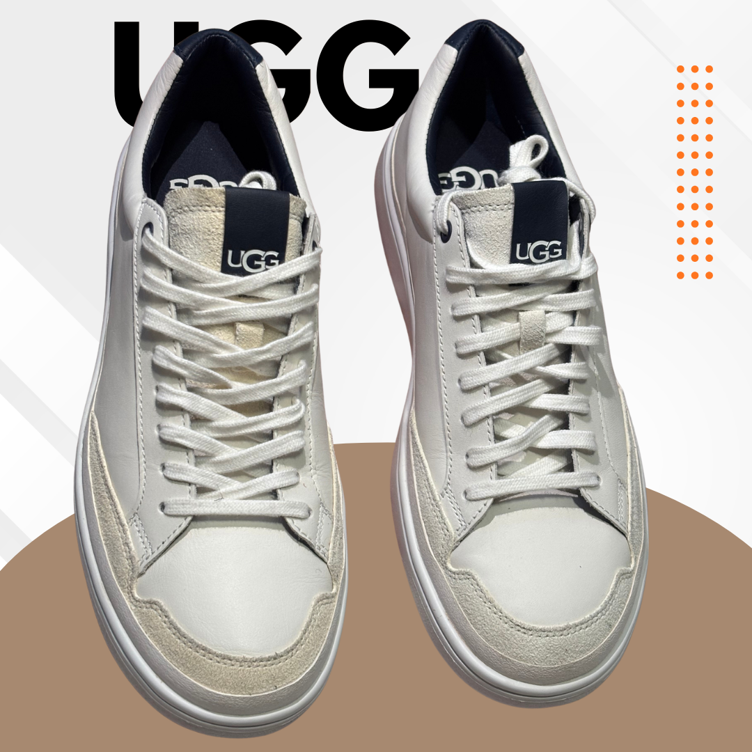 UGG Blanc et Bleu - Usagé - Très bon état - taille 9
